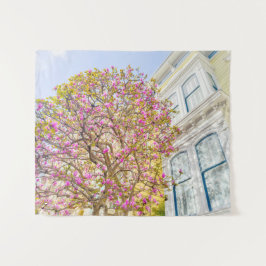 Tapete De Parede Magnolia Blossomas em Primavera