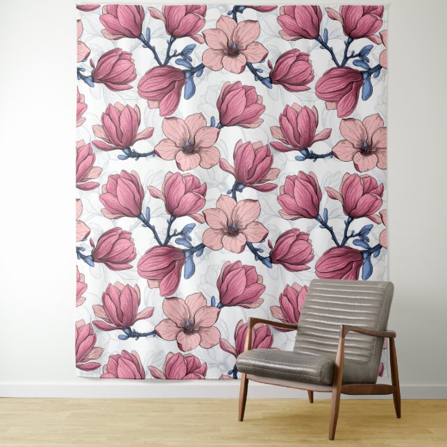 Tapete De Parede Magnolia Jardim 2 (In Situ)