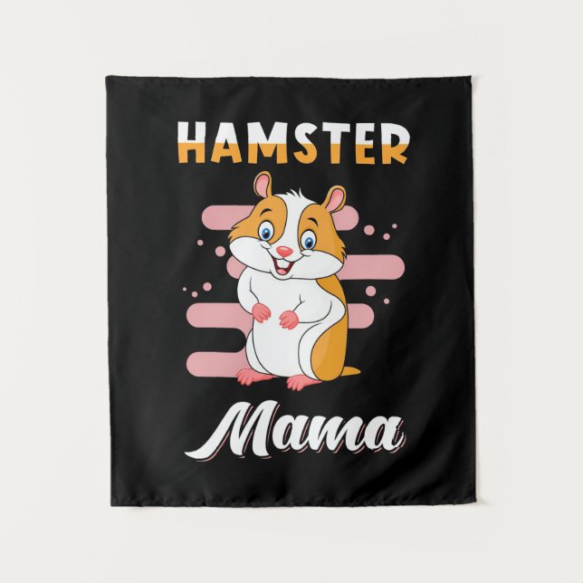 Tapete De Parede Mamãe Hamster (Frente)