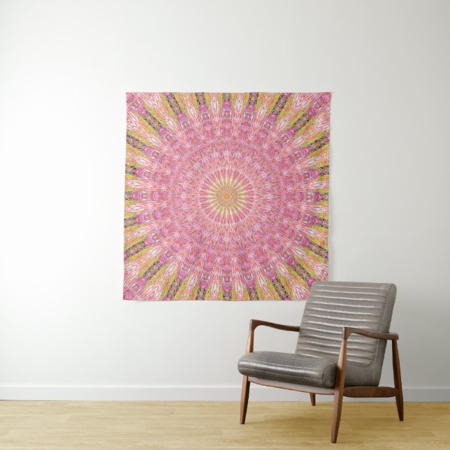 Tapete De Parede Mandala de Água Invertida (In Situ)
