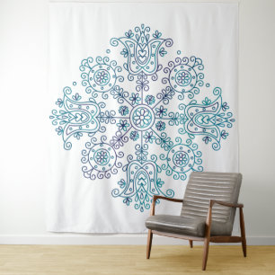 Tapete De Parede Mandala Floral