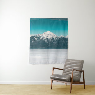 Tapete De Parede Mar de nevoeiro debaixo da montanha