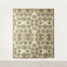 Tapete De Parede Marigolds Sepia