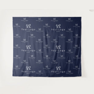 Tapete De Parede Marinho azul Logotipo comercial personalizado Apre