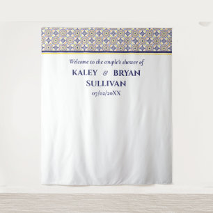 Tapete De Parede Marinho Espanhol de Fundo de Fotografia do chá Ama