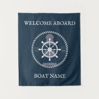 Marinho Personalizado do Nome da Embarcação Náutic