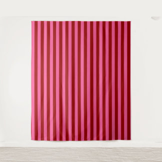 Tapete De Parede Maroon Red Pink Stripes Design 