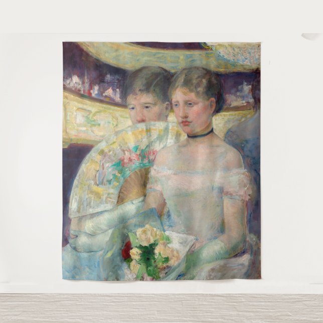 Tapete De Parede Mary Cassatt - O camarote (Frente)