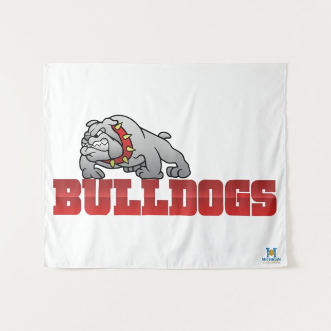 Tapete De Parede Mason Bulldog #8 (Frente (Horizontal))