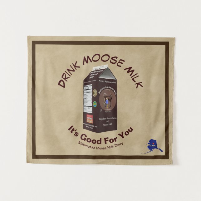 Tapete De Parede Matanuska Moose Milk (Frente (Horizontal))