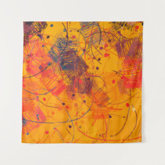 Tapete De Parede Material artístico. Abstrato geométrico