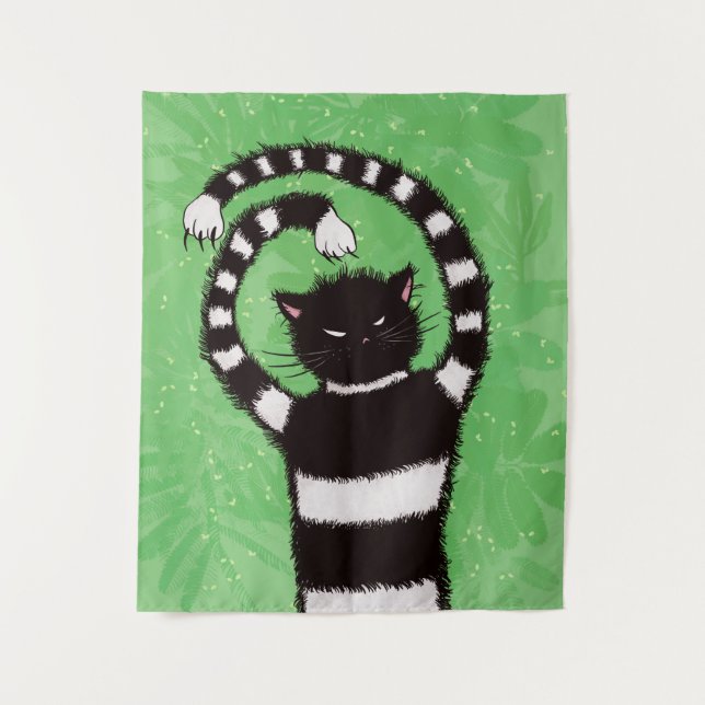 Tapete De Parede Mau Cat Nature Lover Primavera verde (Frente)
