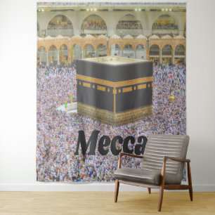 Tapete De Parede Meca Arábia Saudita cidade mais sagrada do Islã, C