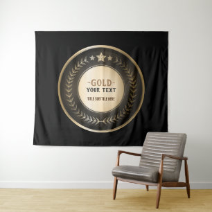 Tapete De Parede MEDALHA DIY IMPRESSÃO PERSONALIZADA Ouro #1 Campeã