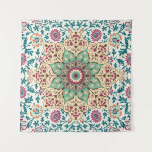Tapete De Parede Medallion Vintage, padrão multicolorido em turco,