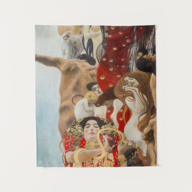 Tapete De Parede Medicina De Gustav Klimt (Frente)