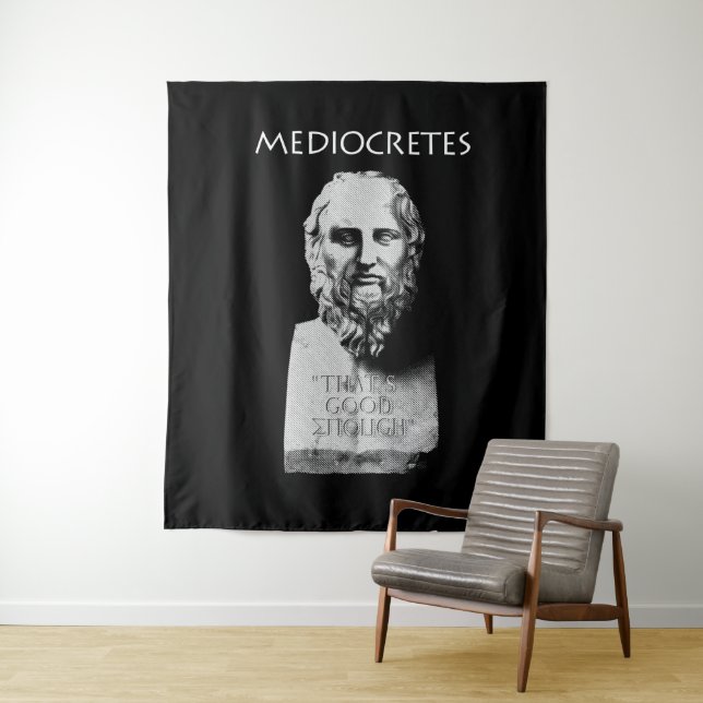 Tapete De Parede Mediocretes (Filósofo do Mediocre) (In Situ)