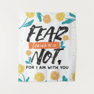 Tapete De Parede Medo Não Bíblia Isaiah Verso Design Inspiracional