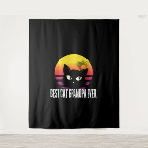 Tapete De Parede Melhor Avô De Gato Nunca   Presente para Retro Ca