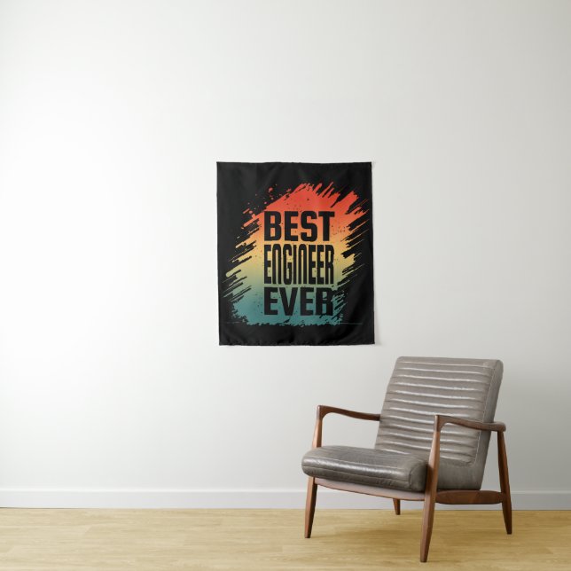 TAPETE DE PAREDE MELHOR ENGENHEIRO DE TODOS OS TEMPOS  (In Situ)