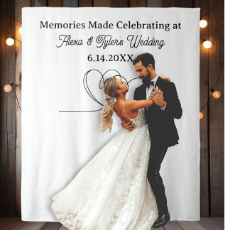 Tapete De Parede Memories Made at  Wedding Backdrop Photo Prop