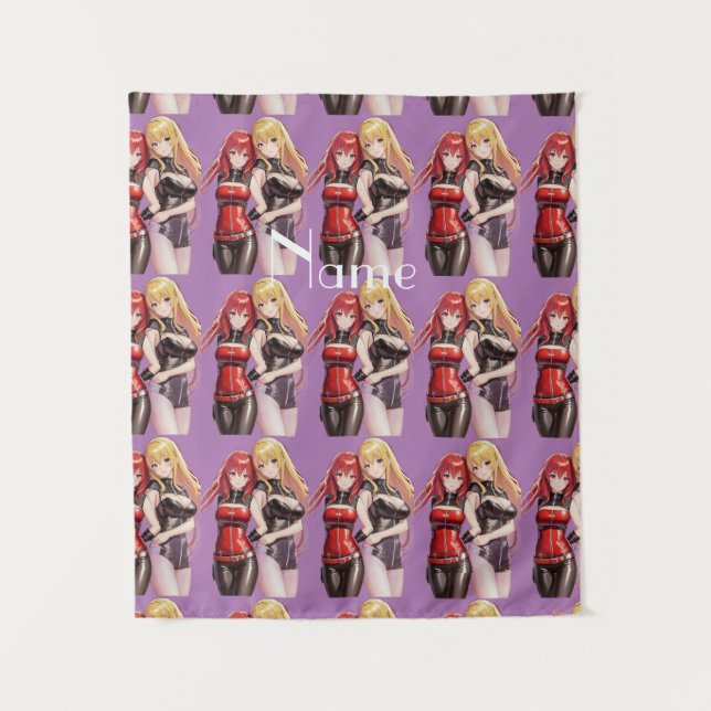 Tapete De Parede Meninas bonitas Animam Thunder_Cove (Frente)