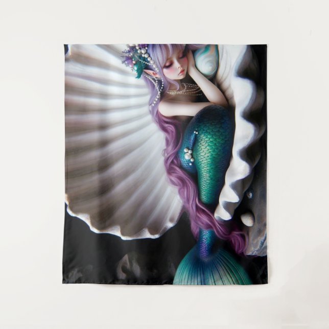 Tapete De Parede Meraid Dormindo (Frente)