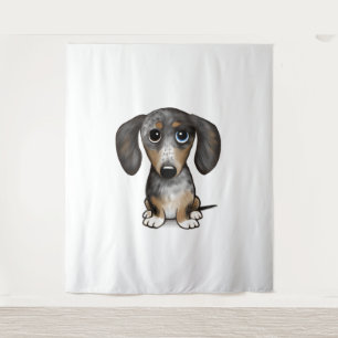 Tapete De Parede Merle Dapple Dachshund Cute Wiener