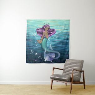 Tapete De Parede Mermaid Iole