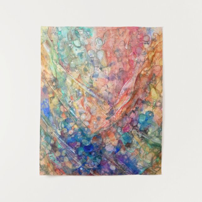 Tapete De Parede Mermaid's Shadow: Ocean Depths (Frente)