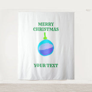 TAPETE DE PAREDE MERRY CHRISTMAS BELL TAPESTRAS
