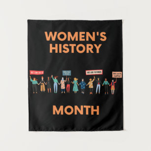 Tapete De Parede Mês da História da Mulher