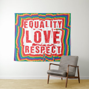 Tapete De Parede Mês do Orgulho de Igualdade e Respeito
