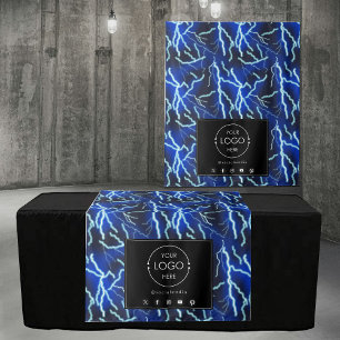 Tapete De Parede Mesa Runner Banner Business Logo Technology