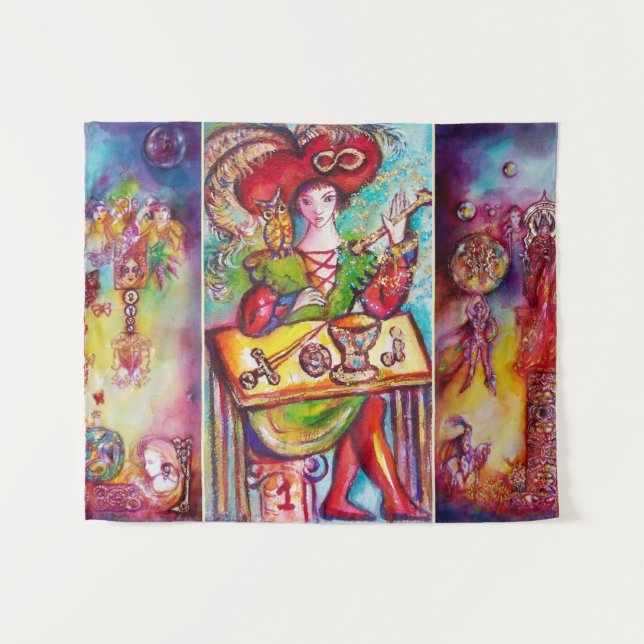 TAPETE DE PAREDE METAS DAS SOMBRAS PERDIDAS/MAGICANAS (Frente (Horizontal))