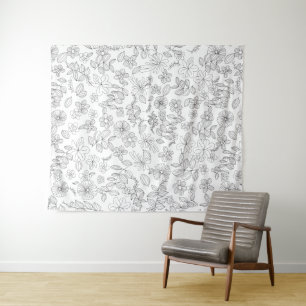 Tapete De Parede Meu Design de Flor 3