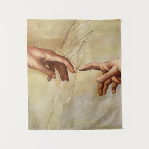 Tapete De Parede Michelangelo Criação da Capela de Adão Sistino