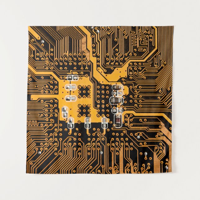 Tapete De Parede Microschema texture illustrationchip,micro,backgro (Frente)