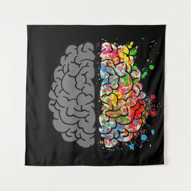 Tapete De Parede mina cerebral (Frente)