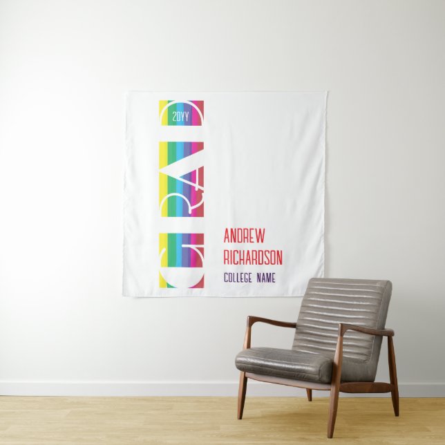 Tapete De Parede Minimalist graduation stripe pattern (In Situ)