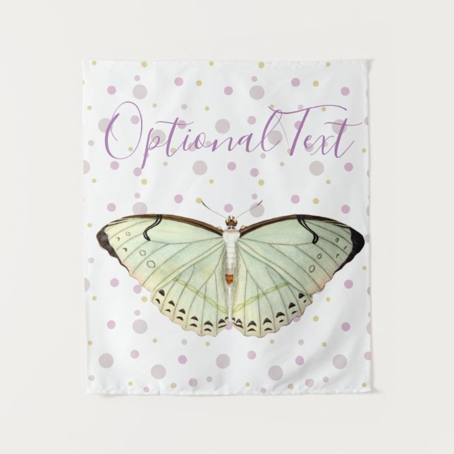 Tapete De Parede Mint Green Beauterfly (Frente)