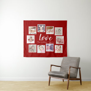 Tapete De Parede Modelo de Foto 10 Colagem Personalizada Amor