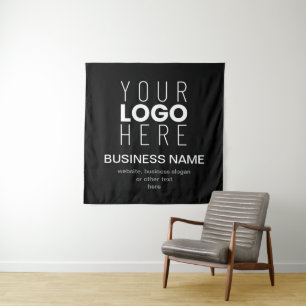 Tapete De Parede Modelo Promocional Simples para o Logotipo da sua