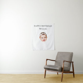Tapete De Parede Modern Custom Birthday Personalized Party