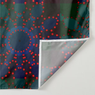 Tapete De Parede Modern Mandala Lines Red Black Rosa