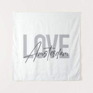Tapete De Parede Moderno, simples, chic, legal design Love Amsterda