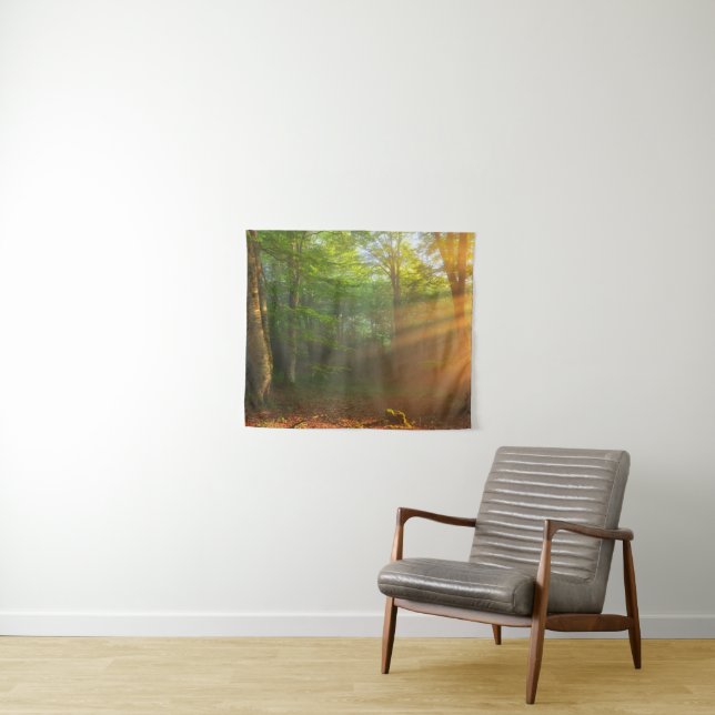 Tapete De Parede Momento dourado da luz (In Situ (Horizontal))