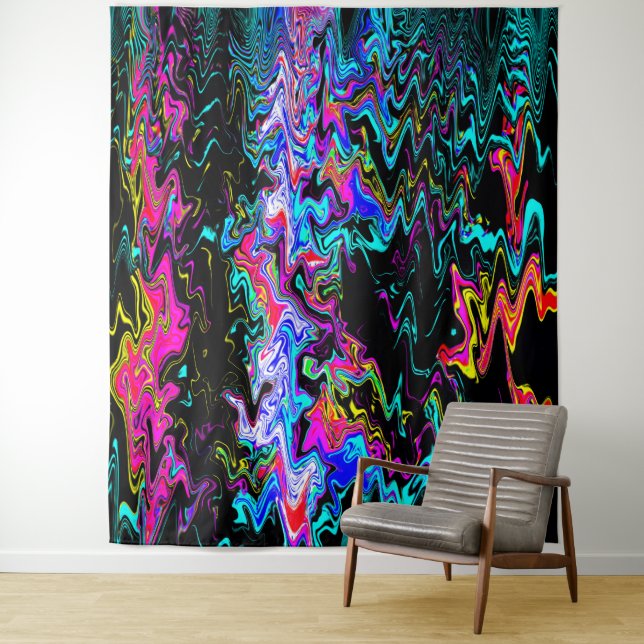 Tapete De Parede Momentos psicodélicos... (In Situ)