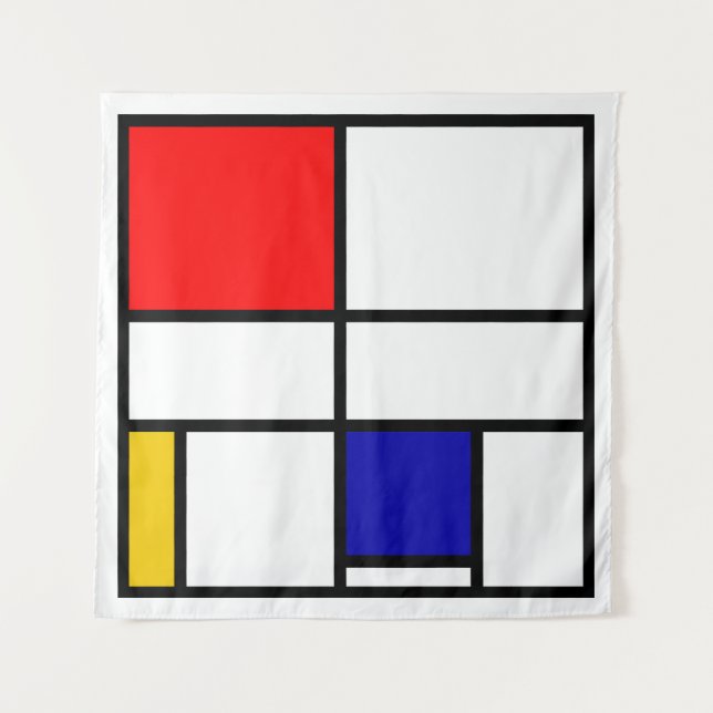 Tapete De Parede Mondrian 3 (Frente)