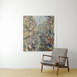 Tapete De Parede Monet 1878 Rue Montorgueil em Paris